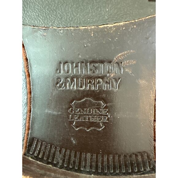 Johnston and Murphy Gwynn Black Patent Penny Loafers, 8 - Picture 10 of 10